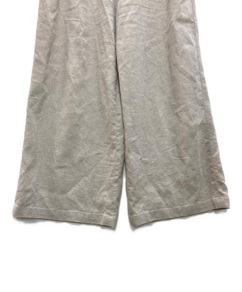 BEARDSLEY（ビアズリー）BEARDSLEY (ビアズリー) ウエストリブリネンパンツ ベージュ サイズ:SIZE1の古着・服飾アイテム