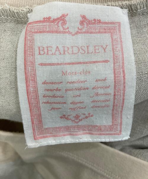 BEARDSLEY（ビアズリー）BEARDSLEY (ビアズリー) ウエストリブリネンパンツ ベージュ サイズ:SIZE1の古着・服飾アイテム