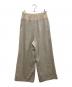 BEARDSLEY (ビアズリー) ウエストリブリネンパンツ ベージュ サイズ:SIZE1：10000円
