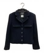 CHANELシャネル）の古着「ツイードジャケット」｜ブラック