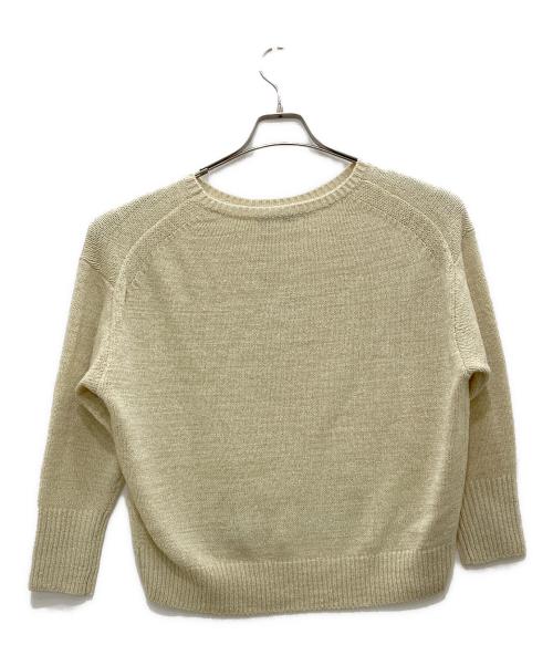 JOURNAL STANDARD relume（ジャーナルスタンダード レリューム）JOURNAL STANDARD relume (ジャーナルスタンダード レリューム) テープヤーンニュアンスプルオーバー ベージュ サイズ:Ｆの古着・服飾アイテム