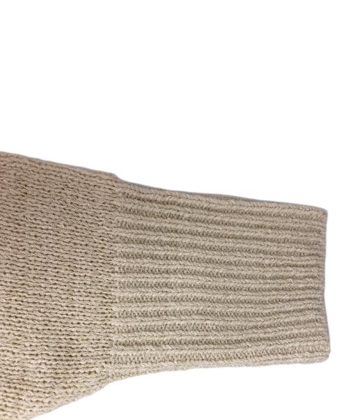 JOURNAL STANDARD relume（ジャーナルスタンダード レリューム）JOURNAL STANDARD relume (ジャーナルスタンダード レリューム) テープヤーンニュアンスプルオーバー ベージュ サイズ:Ｆの古着・服飾アイテム