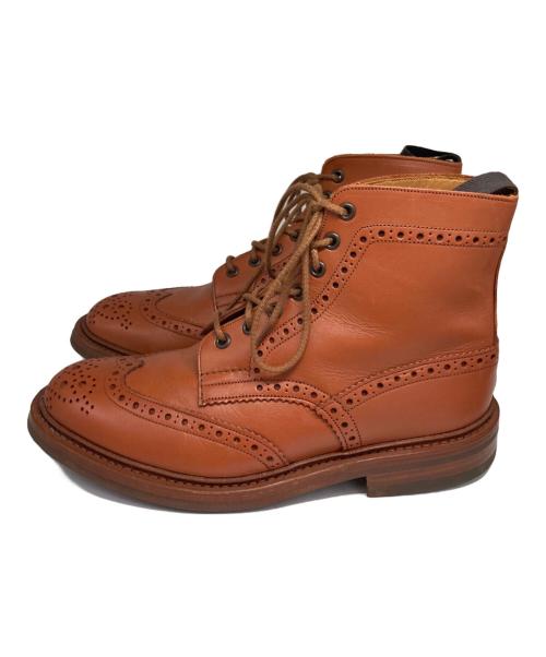 Tricker's（トリッカーズ）Tricker's (トリッカーズ) M2508 MALTON / C-SHADE TAN ブラウン サイズ:8.5の古着・服飾アイテム