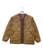 THE NORTHFACE PURPLELABELザ・ノースフェイス パープルレーベル）の古着「フィールドダウンカーディガン」｜ブラウン