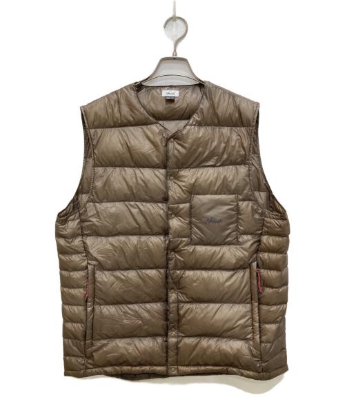 NANGA（ナンガ）NANGA (ナンガ) インナーダウンベスト ブラウン サイズ:JPN XLの古着・服飾アイテム