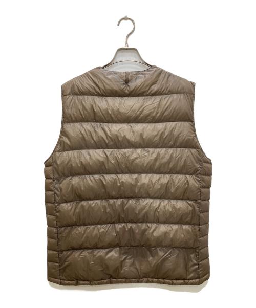 NANGA（ナンガ）NANGA (ナンガ) インナーダウンベスト ブラウン サイズ:JPN XLの古着・服飾アイテム