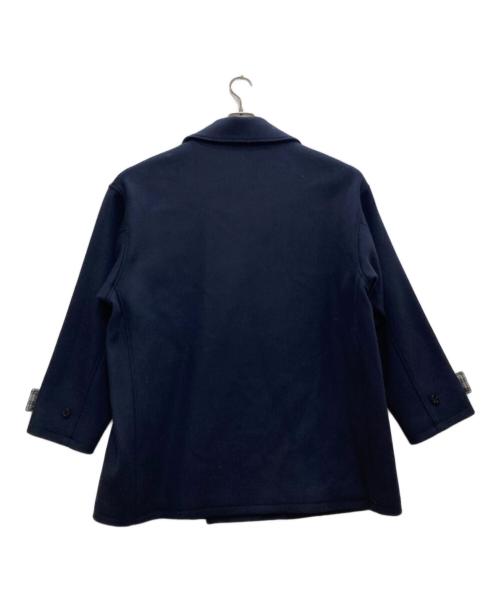 uniform experiment（ユニフォームエクスペリメント）uniform experiment (ユニフォームエクスペリメント) オーバーサイズド ピーコート ネイビー サイズ:3の古着・服飾アイテム