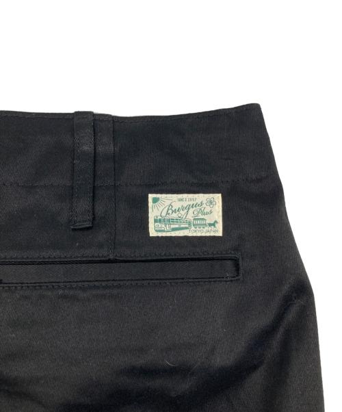 BURGUS PLUS（バーガスプラス）BURGUS PLUS (バーガスプラス) チノパン ブラック サイズ:29の古着・服飾アイテム