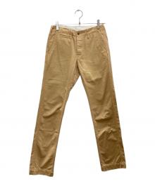 BURGUS PLUS（バーガスプラス）の古着「チノパン」｜ブラウン