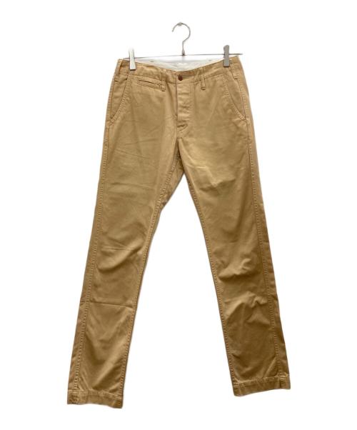 BURGUS PLUS（バーガスプラス）BURGUS PLUS (バーガスプラス) チノパン ブラウン サイズ:28の古着・服飾アイテム