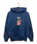 X-LARGE（エクストララージ）の古着「アーケードゲーム ロゴ フーデッド スウェット」｜ネイビー