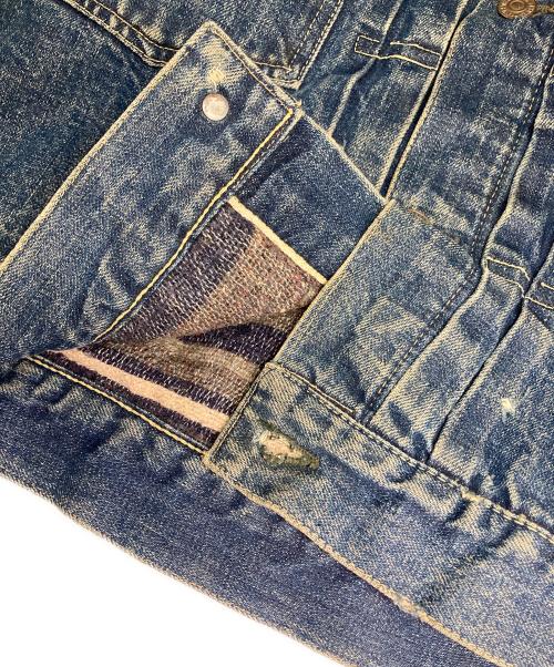 LEVI'S（リーバイス）LEVI'S (リーバイス) 517XX/2ndタイプブランケットデニムジャケット インディゴ サイズ:表記無の古着・服飾アイテム