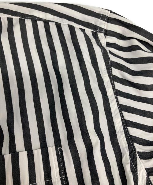 Plage（プラージュ）Plage (プラージュ) Boys boxシャツ ホワイト×ブラック サイズ:表記無の古着・服飾アイテム