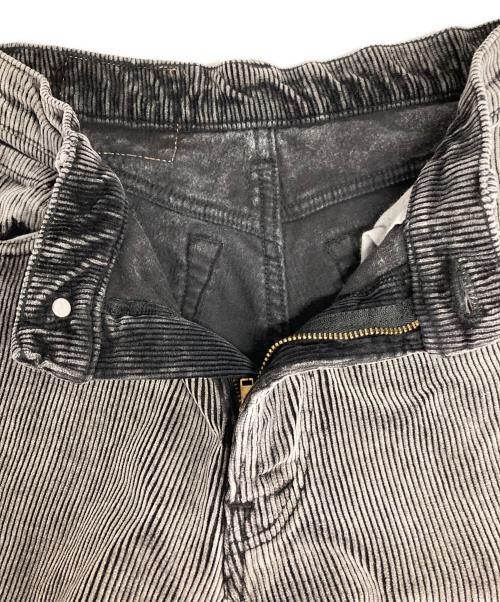 UNUSED（アンユーズド）UNUSED (アンユーズド) Corduroy wide pants/コーデュロイ ワイド パンツ グレー サイズ:002 未使用品の古着・服飾アイテム