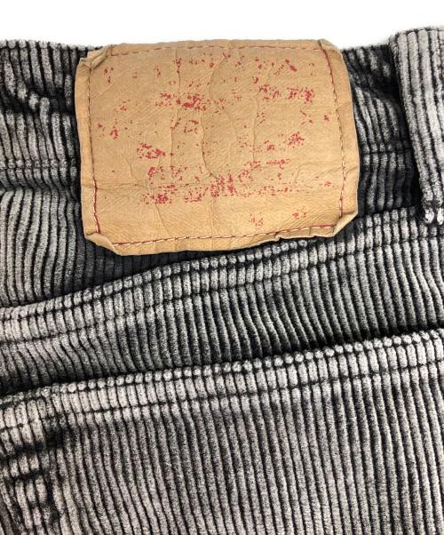 UNUSED（アンユーズド）UNUSED (アンユーズド) Corduroy wide pants/コーデュロイ ワイド パンツ グレー サイズ:002 未使用品の古着・服飾アイテム