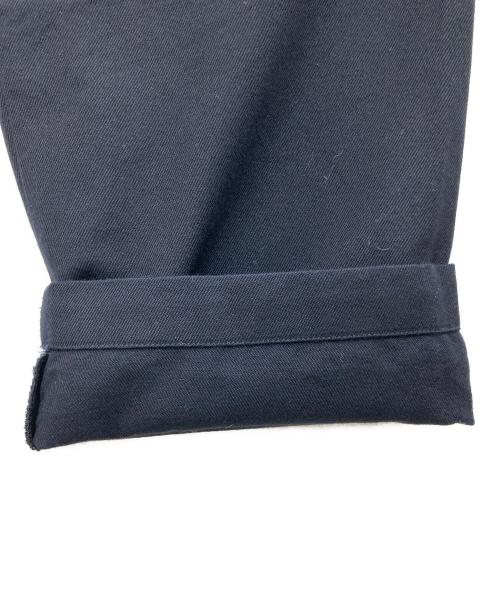 MHL（エムエイチエル）MHL (エムエイチエル) コットンウールドリルパンツ ネイビー サイズ:Ⅿの古着・服飾アイテム