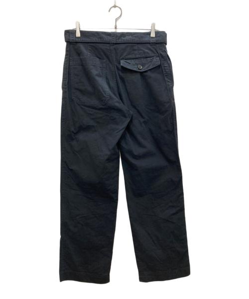 MHL（エムエイチエル）MHL (エムエイチエル) BRUSHED COTTON TWILL PANTS/コットン ツイル パンツ ブラック サイズ:Ⅿの古着・服飾アイテム