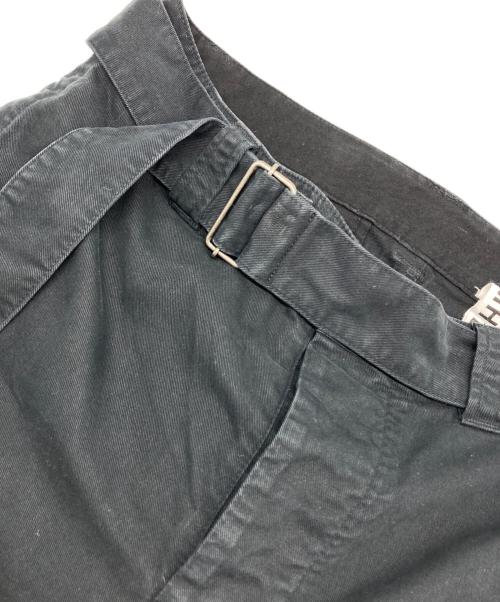 MHL（エムエイチエル）MHL (エムエイチエル) BRUSHED COTTON TWILL PANTS/コットン ツイル パンツ ブラック サイズ:Ⅿの古着・服飾アイテム