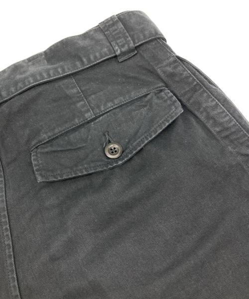 MHL（エムエイチエル）MHL (エムエイチエル) BRUSHED COTTON TWILL PANTS/コットン ツイル パンツ ブラック サイズ:Ⅿの古着・服飾アイテム