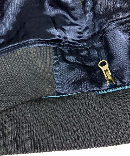 MAGIC NUMBER（マジックナンバー）MAGIC NUMBER (マジックナンバー) スカジャン ネイビー サイズ:Lの古着・服飾アイテム