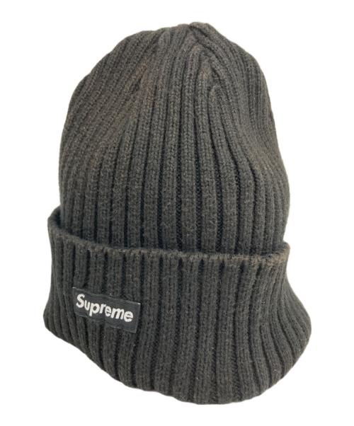 SUPREME（シュプリーム）Supreme (シュプリーム) ニット帽 ブラックの古着・服飾アイテム