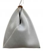 MM6 Maison Margielaエムエムシックスメゾンマルジェラ）の古着「メッシュジャパニーズトートバッグ」｜ホワイト