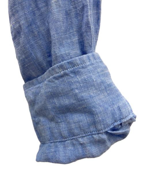 RALPH LAUREN（ラルフローレン）RALPH LAUREN (ラルフローレン) リネンシャツ ブルー サイズ:XSの古着・服飾アイテム