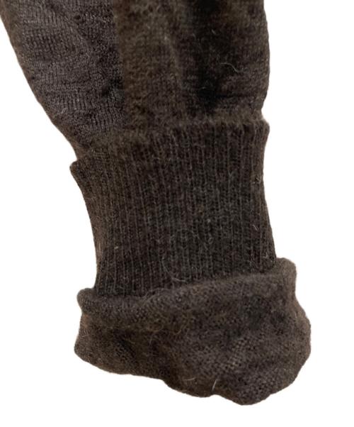 Text（テクスト）TEXT (テクスト) クルーネックニット ブラウン サイズ:1の古着・服飾アイテム