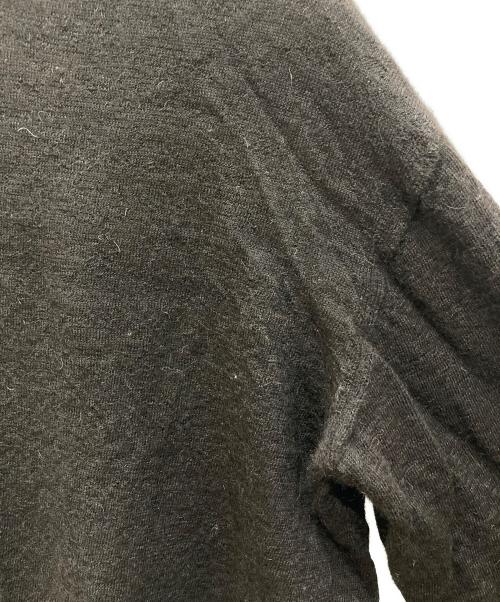 Text（テクスト）TEXT (テクスト) クルーネックニット ブラウン サイズ:1の古着・服飾アイテム