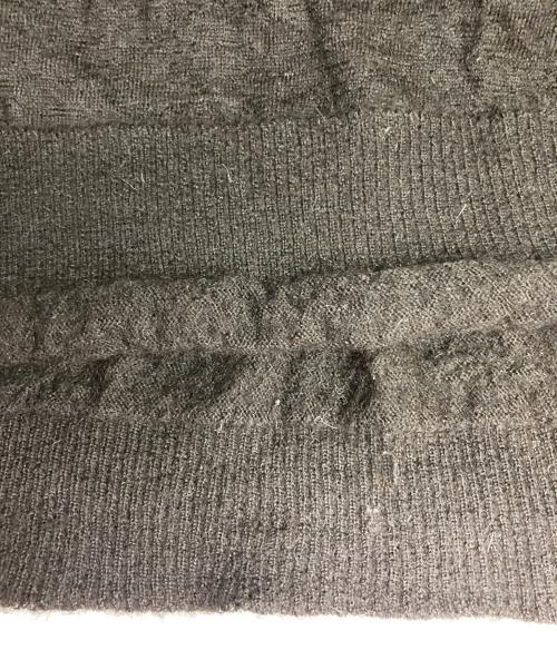 Text（テクスト）TEXT (テクスト) クルーネックニット ブラウン サイズ:1の古着・服飾アイテム