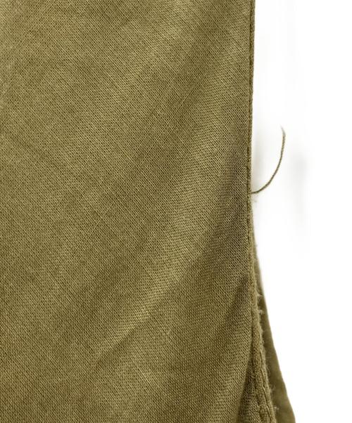 MARIHA（マリハ）MARIHA (マリハ) ノースリーブティアードワンピース オリーブ サイズ:38の古着・服飾アイテム
