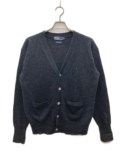 POLO RALPH LAUREN（ポロ・ラルフローレン）POLO RALPH LAUREN (ポロ・ラルフローレン) Vネックカーディガン グレー サイズ:Ⅿの古着・服飾アイテム