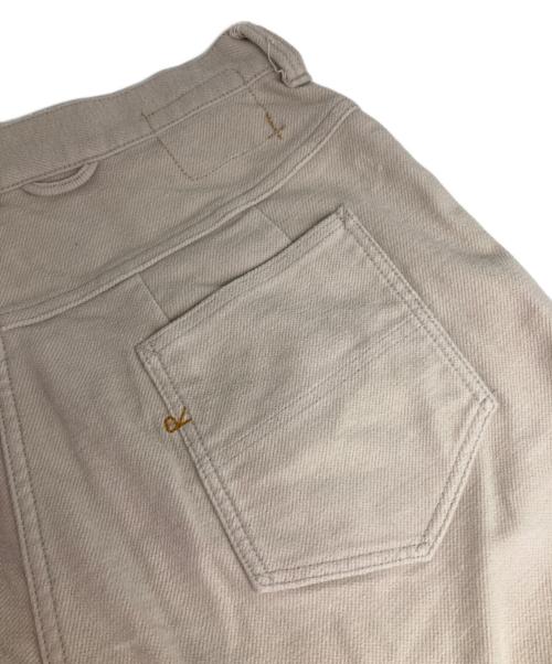 45R（フォーティファイブ・アール）45R (フォーティファイブ・アール) モールサージストレッチの桃比女 ベージュ サイズ:2の古着・服飾アイテム