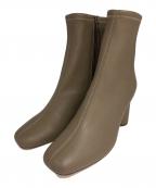 FRAY IDフレイ アイディー）の古着「ストレッチショートブーツ」｜グレー