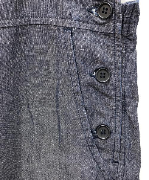 nest Robe（ネストローブ）nest Robe (ネストローブ) コットンリネンタンガリーサロペット インディゴ サイズ:Fの古着・服飾アイテム