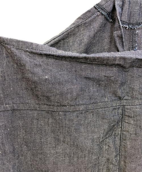 nest Robe（ネストローブ）nest Robe (ネストローブ) コットンリネンタンガリーサロペット インディゴ サイズ:Fの古着・服飾アイテム