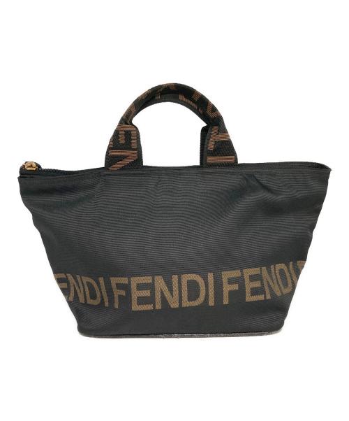 FENDI（フェンディ）FENDI (フェンディ) ハンドバッグ ブラックの古着・服飾アイテム