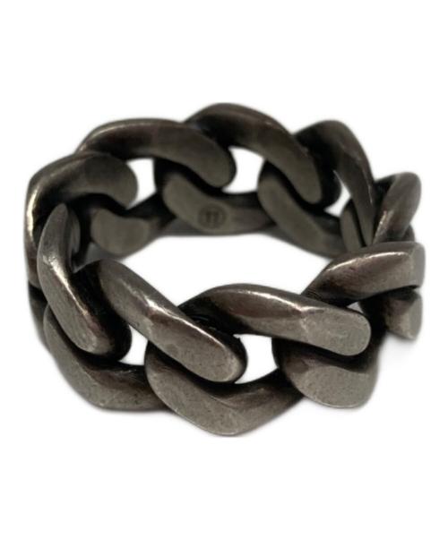 Maison Margiela（メゾンマルジェラ）Maison Margiela (メゾンマルジェラ) チェーンリング シルバー サイズ:19号の古着・服飾アイテム