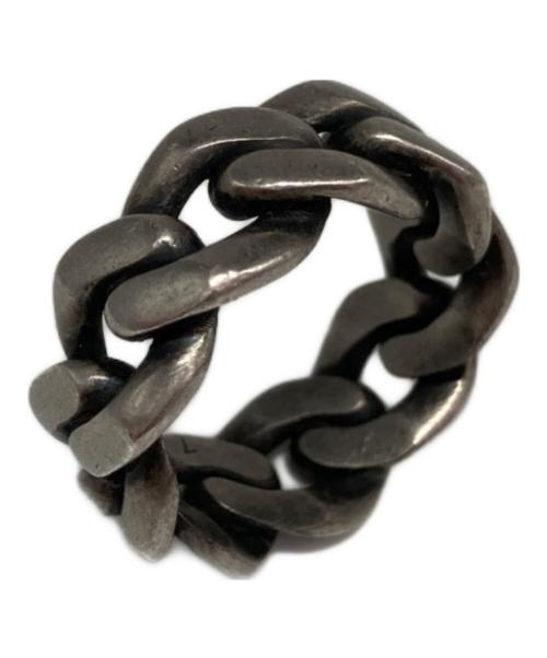 Maison Margiela（メゾンマルジェラ）Maison Margiela (メゾンマルジェラ) チェーンリング シルバー サイズ:19号の古着・服飾アイテム