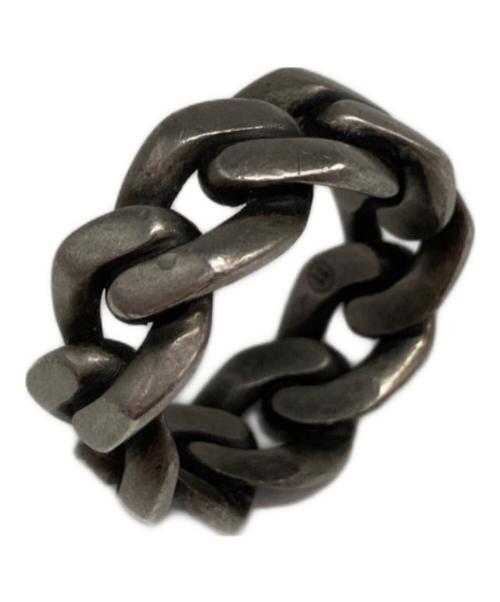 Maison Margiela（メゾンマルジェラ）Maison Margiela (メゾンマルジェラ) チェーンリング シルバー サイズ:19号の古着・服飾アイテム