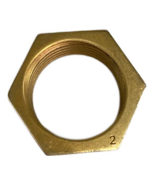 Maison Margiela（メゾンマルジェラ）Maison Margiela (メゾンマルジェラ) Bolt ＆ Nutリング/ボルト アンド ナット リング ゴールド サイズ:-の古着・服飾アイテム