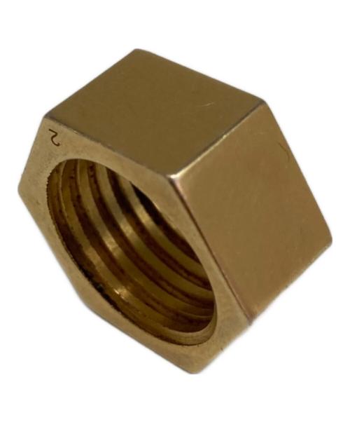 Maison Margiela（メゾンマルジェラ）Maison Margiela (メゾンマルジェラ) Bolt ＆ Nutリング/ボルト アンド ナット リング ゴールド サイズ:-の古着・服飾アイテム