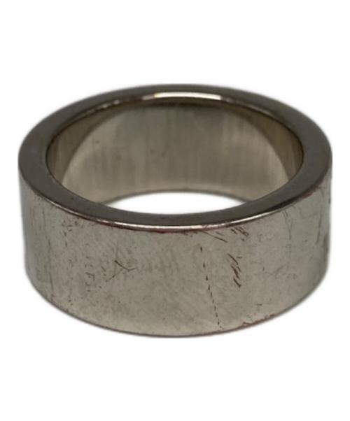 MM6 Maison Margiela（エムエムシックスメゾンマルジェラ）MM6 Maison Margiela (エムエムシックスメゾンマルジェラ) ナンバリングロゴリング シルバー サイズ:11号の古着・服飾アイテム
