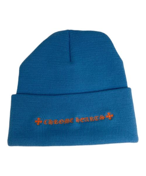 CHROME HEARTS（クロムハーツ）CHROME HEARTS (クロムハーツ) WOOL WATCH CAP/ウールワッチキャップ スカイブルー サイズ:ONE SIZEの古着・服飾アイテム