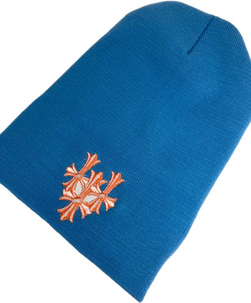 CHROME HEARTS（クロムハーツ）CHROME HEARTS (クロムハーツ) WOOL WATCH CAP/ウールワッチキャップ スカイブルー サイズ:ONE SIZEの古着・服飾アイテム