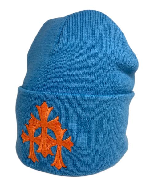 CHROME HEARTS（クロムハーツ）CHROME HEARTS (クロムハーツ) WOOL WATCH CAP/ウールワッチキャップ スカイブルー サイズ:ONE SIZEの古着・服飾アイテム