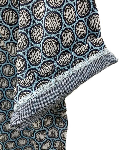 MASTER BUNNY EDITION（マスターバニーエディション）MASTER BUNNY EDITION (マスターバニーエディション) ポロシャツ ブルー×グレー サイズ:4の古着・服飾アイテム