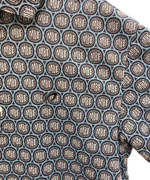 MASTER BUNNY EDITION（マスターバニーエディション）MASTER BUNNY EDITION (マスターバニーエディション) ポロシャツ ブルー×グレー サイズ:4の古着・服飾アイテム