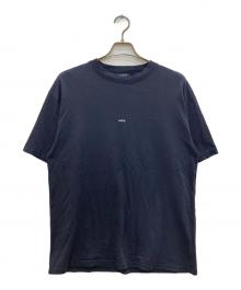 A.P.C.（アーペーセー）の古着「BOXY MICRO LOGO T-SHIRT/ボクシィ ミクロ ロゴ Tシャツ」｜ネイビー