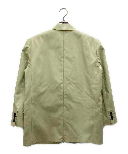 ESTNATION（エストネーション）ESTNATION (エストネーション) バックジップビッグジャケット グリーン サイズ:Fの古着・服飾アイテム